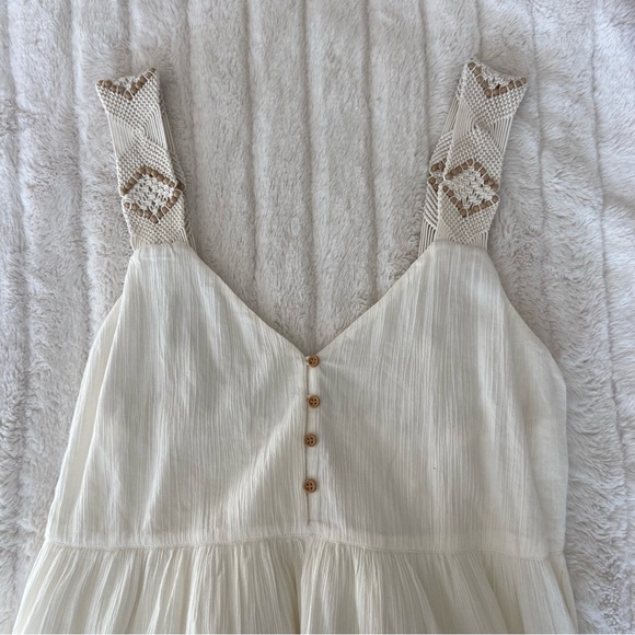 🌿|NWT| Sézane Lecce Dress in Ecru - Picture 7 of 14